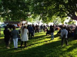 30th Vancouver International AIDS Candlelight Memorial, May 19, 2013, held at 7:30 PM in Alexander Park, 1755 Beach Avenue, Vancouver, BC., Canada.