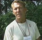 Bradford McIntyre, Rally to lift the US HIV travel ban, Aug 17, 2009. Credit: screengrab from video by Nathaniel Christopher