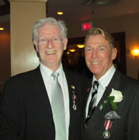 Diamond Jubilee Medal recipients, David Hoe, First AIDS Committee of Ottawa Director & Bradford McIntyre, HIV/AIDS Advocate/Activist and Founder of Positively Positive - Living with HIV/AIDS (www.PositivelyPositive.ca)