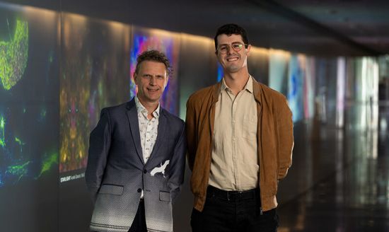 L-R: Professor Marc Pellegrini and Dr Philip Arandjelovic.