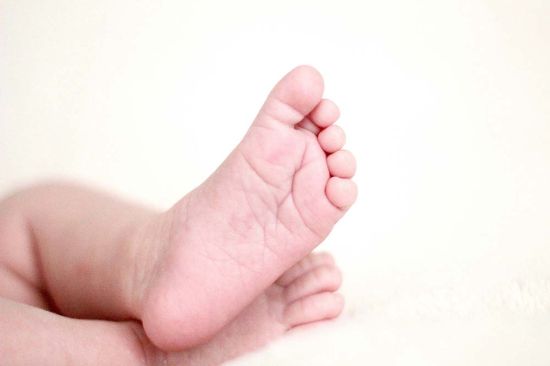 small baby feet